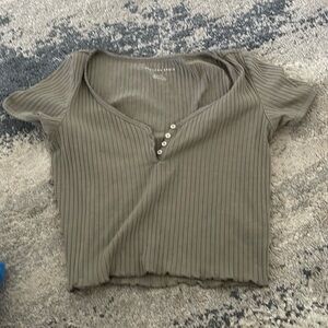 Green American eagle top